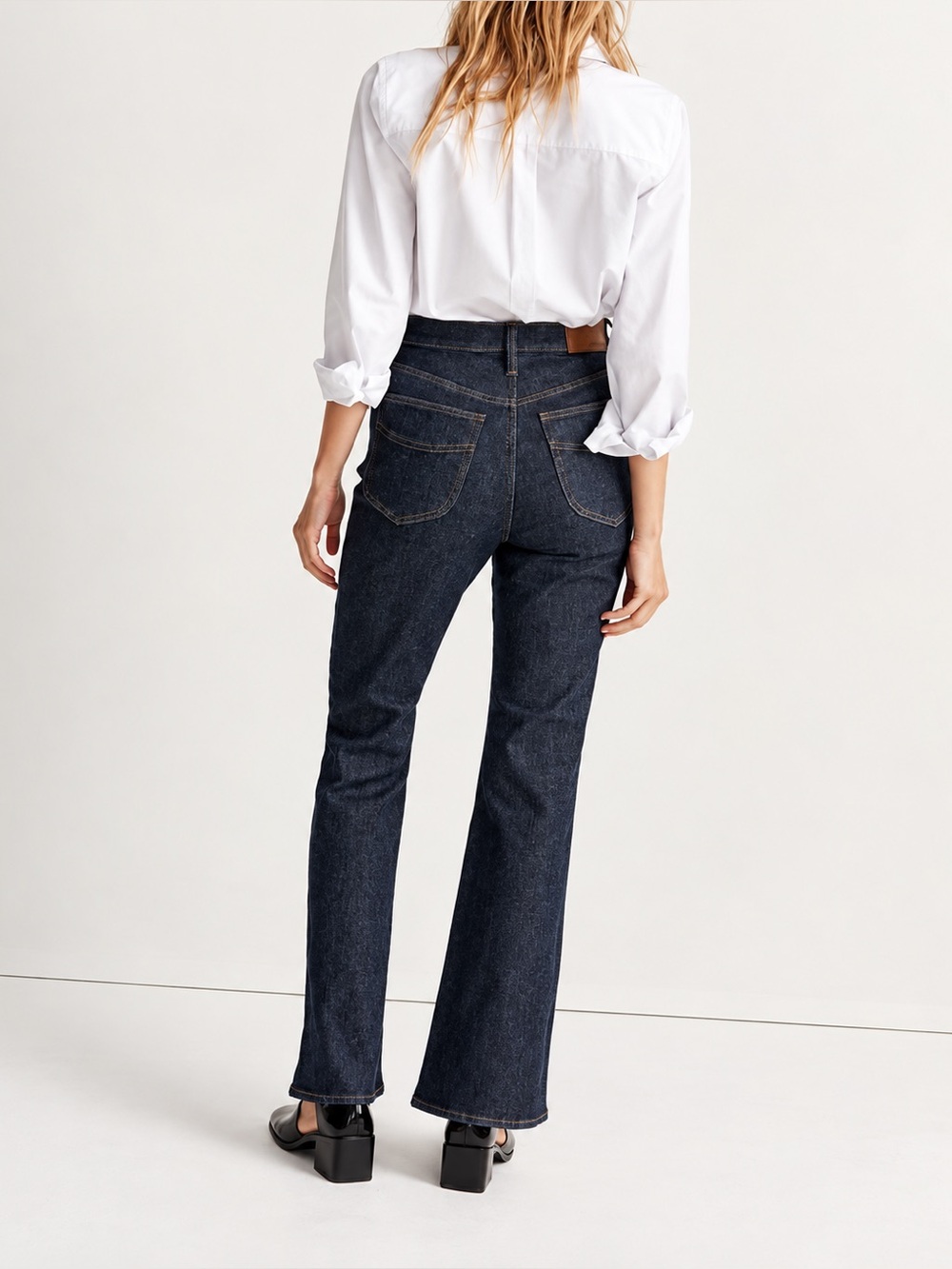 Madewell The Perfect Vintage Flare Jeans Dark Wash Fall Classic Preppy Womens 26